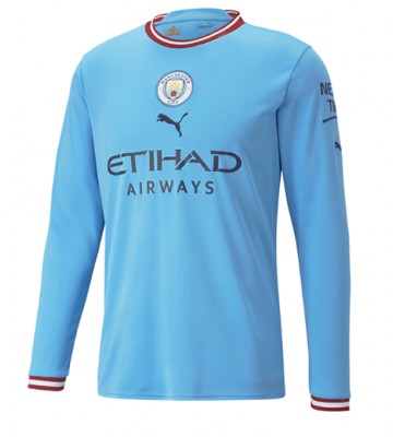 Manchester City Hjemmedrakt 2022-23 Langermet